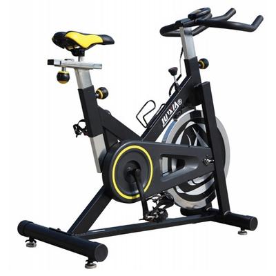 JX-7056 Exercise Spin Bike, Chain Drive Indoor Cycling Bike with 1.3'' LCD Display