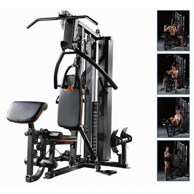 JX-916 Selectorized Workout Machine, Multifunction Weight Stack Lat Pulldown/Low Row/Chest Press/Butterfly Machine