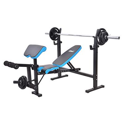 JX-280E Weight Bench with Leg Developer/Arm Curl Pad